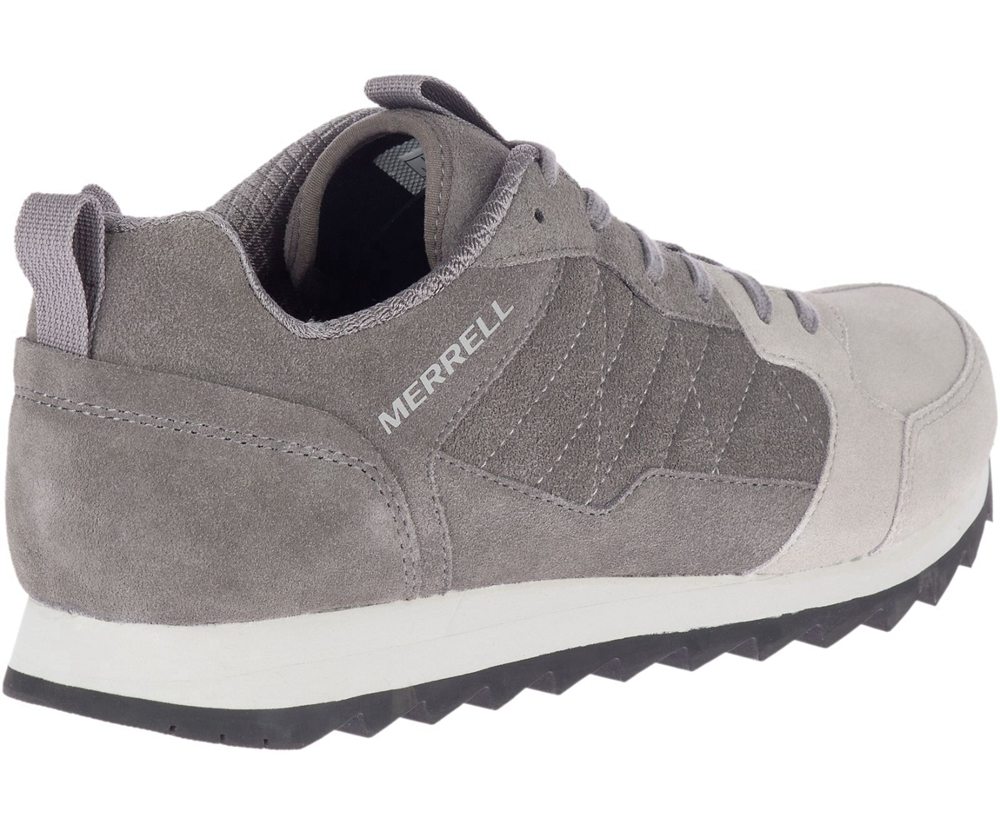 Buty Sportowe Merrell Męskie Szare - Alpine Suede - 078251-VPX